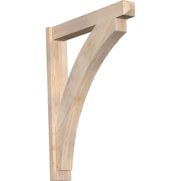 Ekena Millwork Thorton Craftsman Smooth Outlooker, Douglas Fir, 5 1/2"W x 32"D x 40"H OUT06X32X40THR04SDF - main